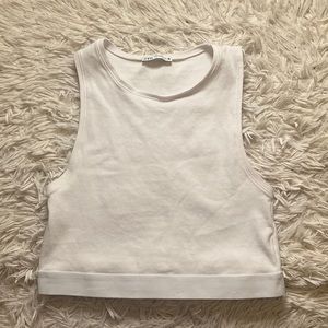 Zara XL Cropped Tank Top